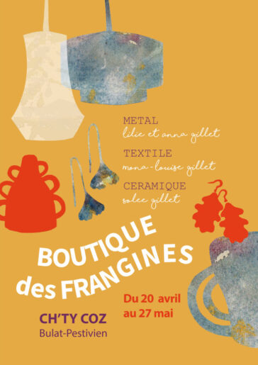 Affiche, "La boutique des Frangines".