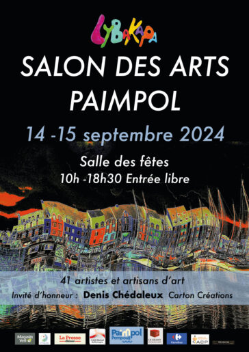 Salon des Arts de Paimpol, affiche 2024