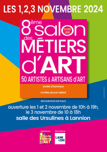 Salon RMA Lannion, affiche 2024, les Métalleuses en fusion