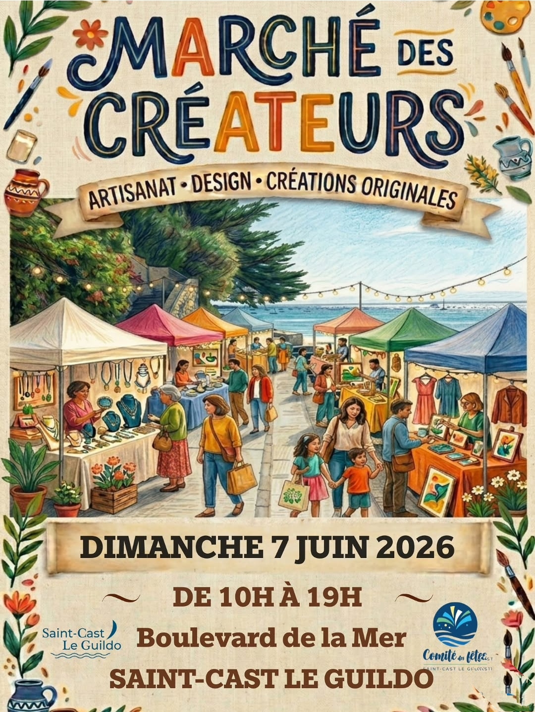 Marché des créateurs, Saint Cast le Guildo, Les métalleuses en fusion